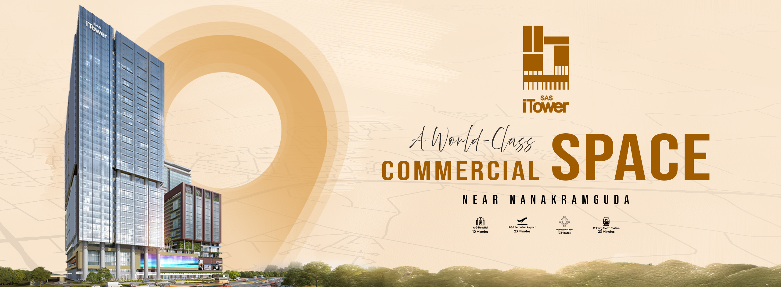A World-Class Commercial Space Near Nanakramguda | iTower | SAS Infra